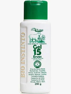 Gel 15 Ervas Sebo De Carneiro Bio Instinto 200g