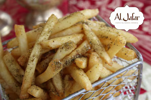 Batata frita com zaatar