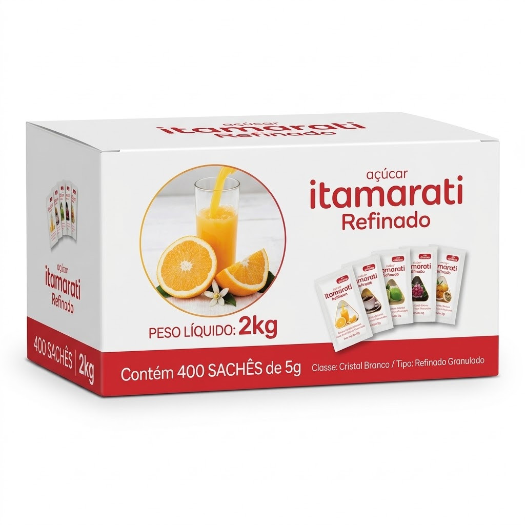 AÇUCAR ITAMARATI SACHET 5G CX C/400UN**