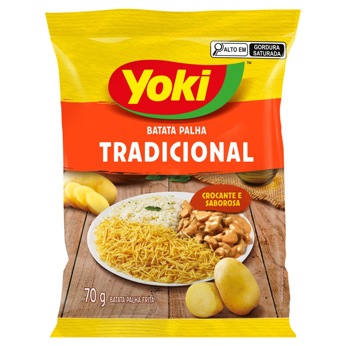 Batata palha Yoki 70g