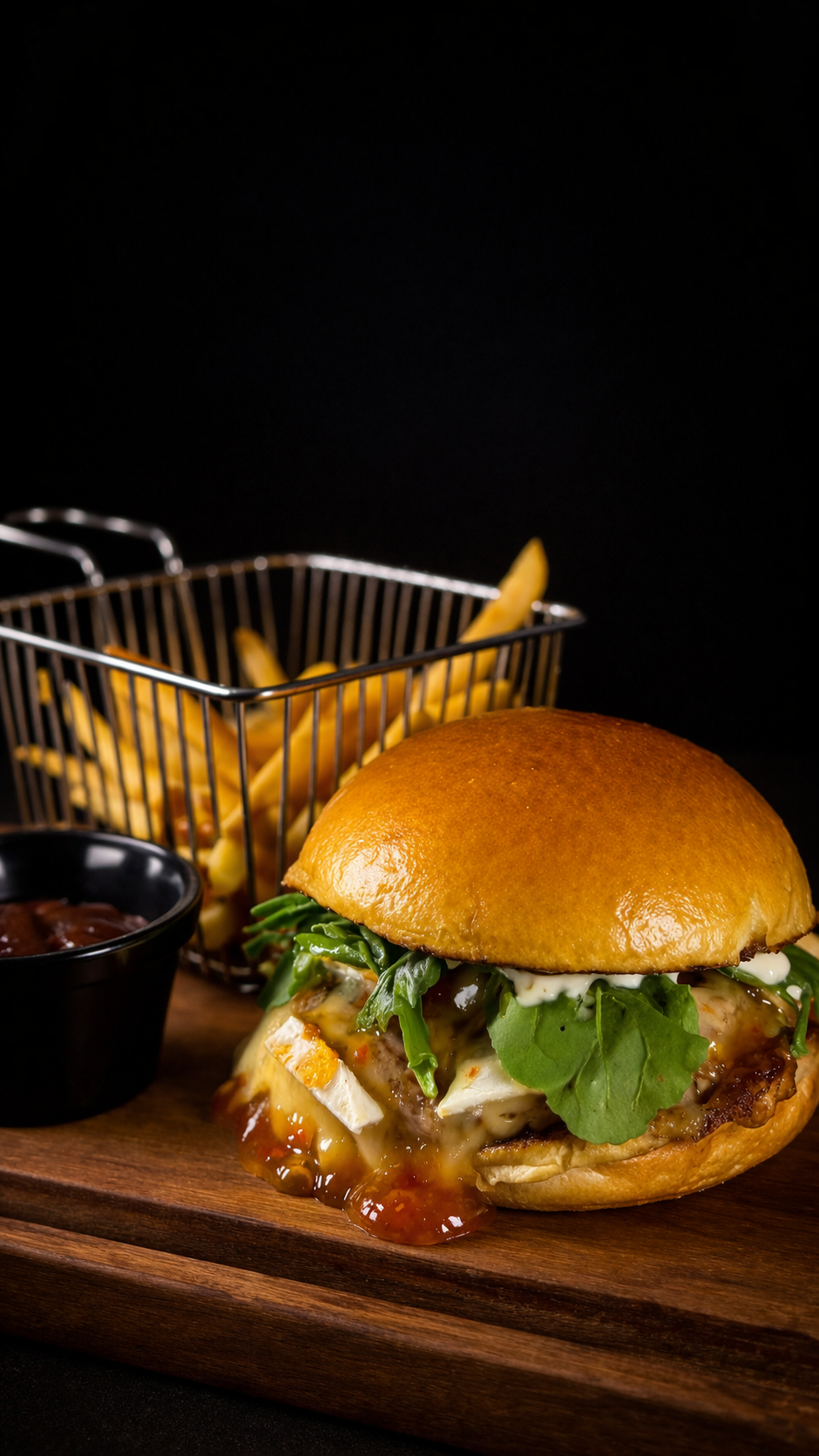 Madame Brie + Batata Frita