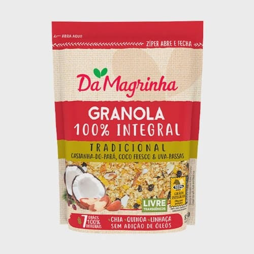 Granola 100% Integral da Magrinha 850g