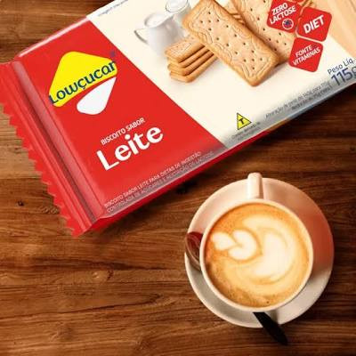 BISCOITO LEITE LOWCUCAR ZERO LACTOSE E SEM ACUCAR115G