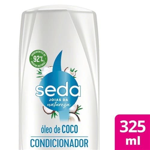 Condicionador Bomba Coco Recarga Natural Seda 325ml
