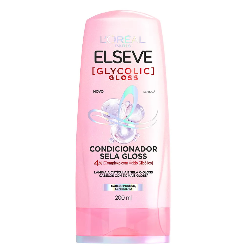 COND ELSEVE GLYCOLIC GLOSS 200ML