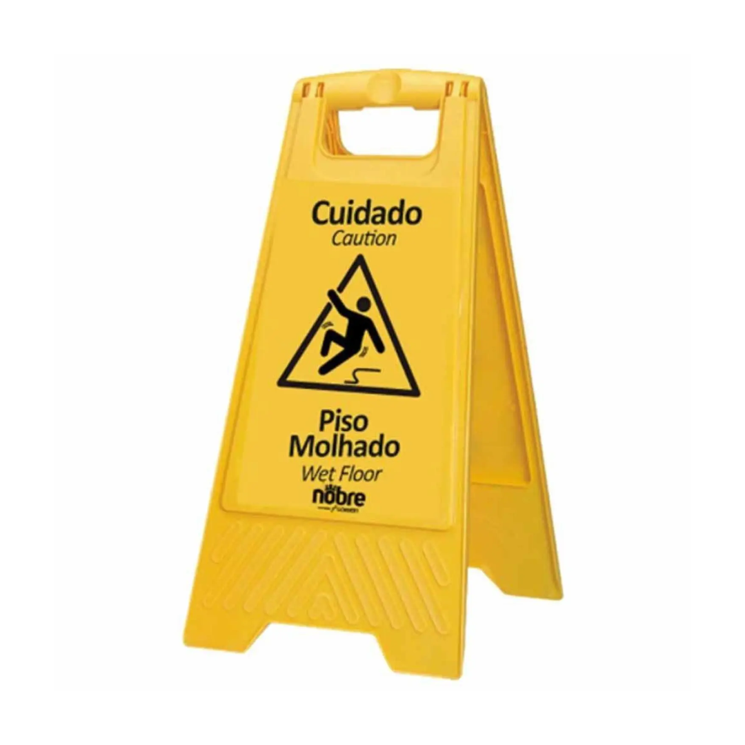 PLACA SINALIZADORA NOBRE PISO MOLHADO