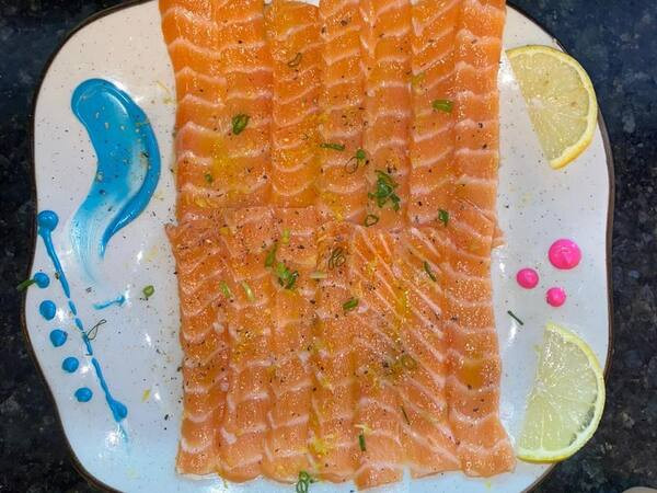 Carpaccio Salmão