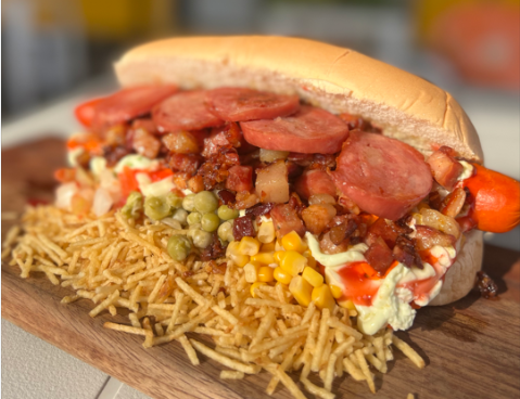 Hot Dog de Calabresa