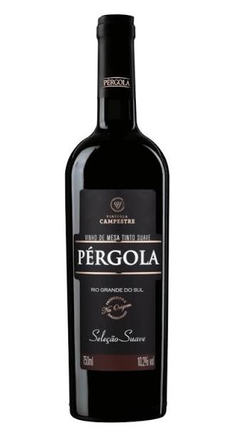 Vinho Tinto Nac Pergola Mesa Suave 750ml