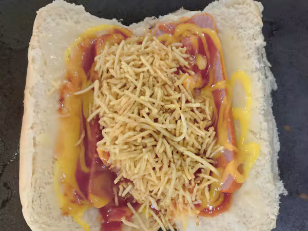Combo 2 Hot dog tradicional no mais refrigerante de 600ml