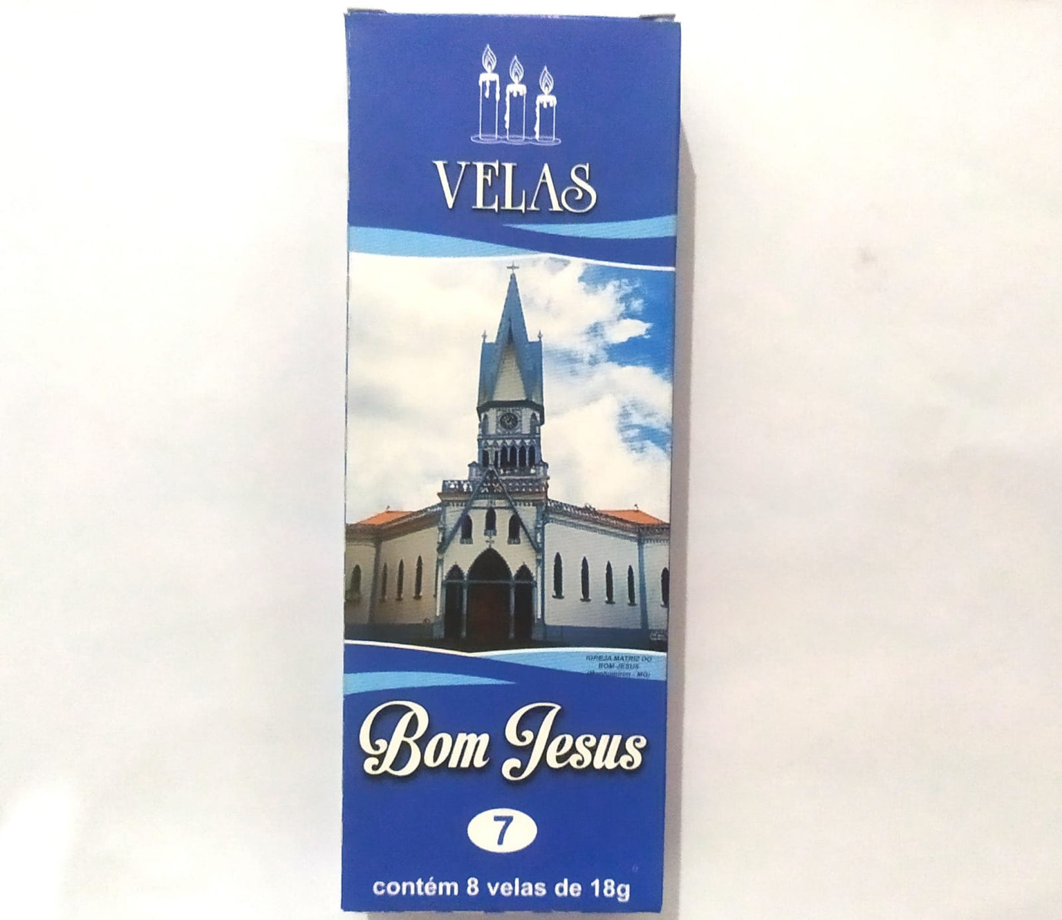 VELAS BOM JESUS C/8 N7 18G