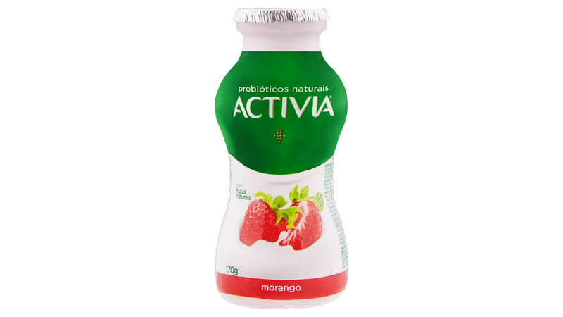 IOGURTE ACTIVIA MORANGO 170G