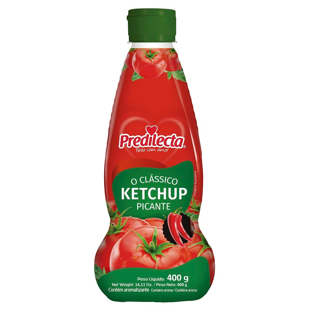 KETCHUP PREDILECTA PICANTE 400G