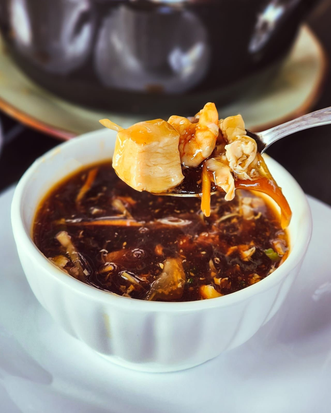 SOPA VINAGRE E PIMENTA