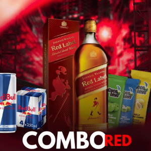 COMBO RED LABEL C/ RED BULL