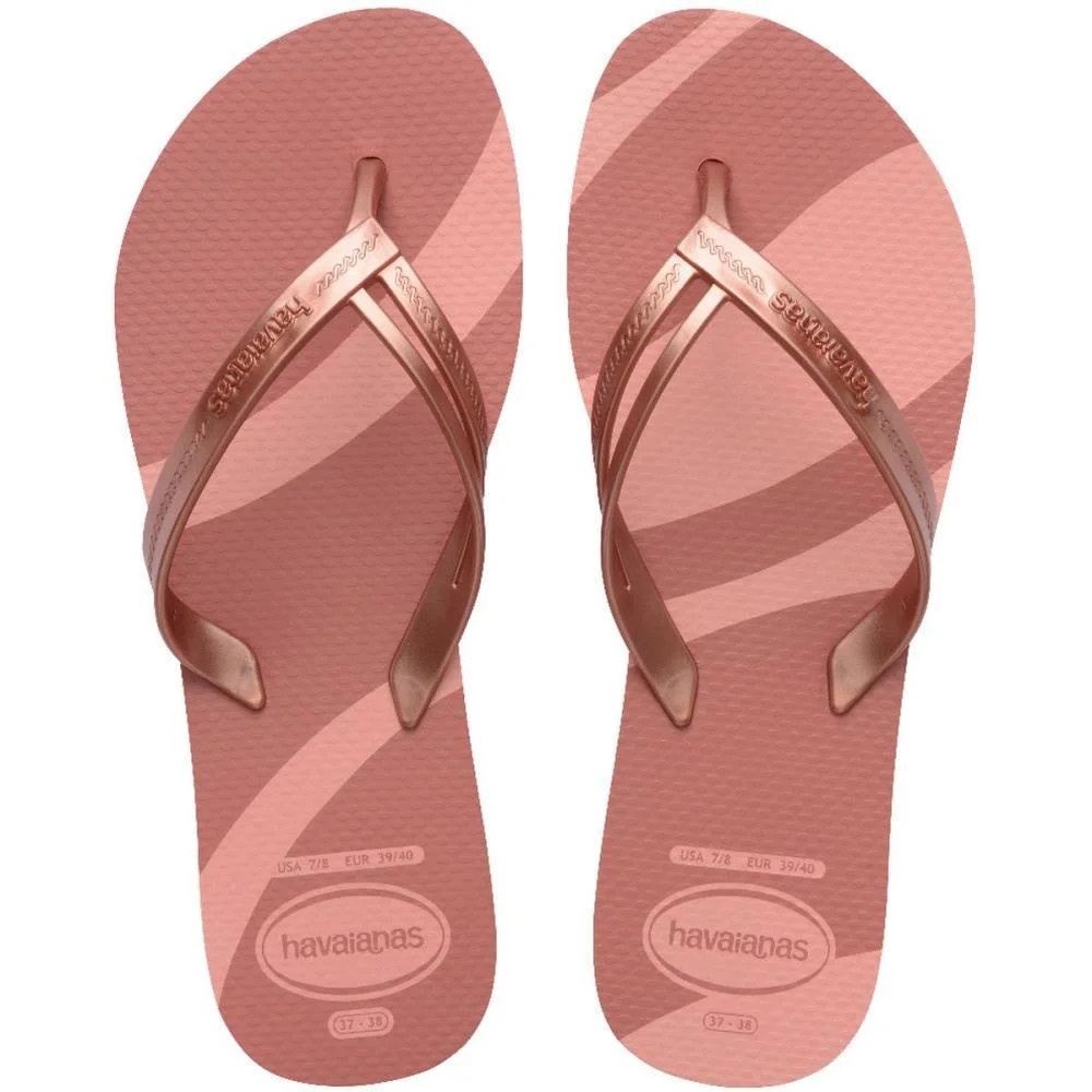 HAVAIANAS ELEGANCE PRINT BLOSSOM 37/38**