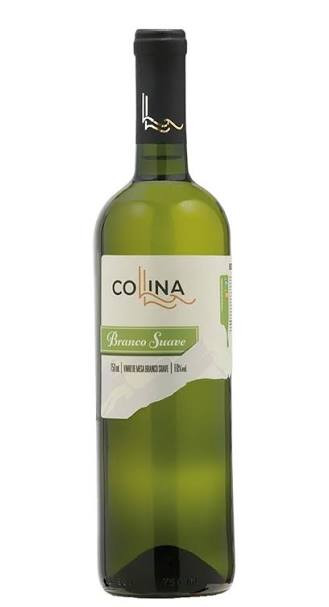 VINHO DE MESA COLLINA BRANCO SUAVE 750ML