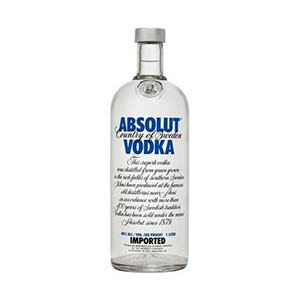 BEB. VODKA ABSOLUT 1L