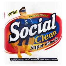 Papel Toalha Social C/2