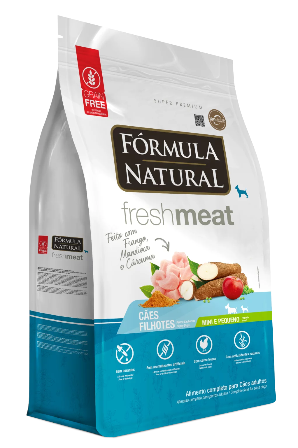Fórmula Natural Fresh Meat Filhotes Mini e Pequeno 2.5kg