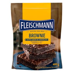 MISTURA P/ BOLO FLEISCHMANN BROWNIE 400G