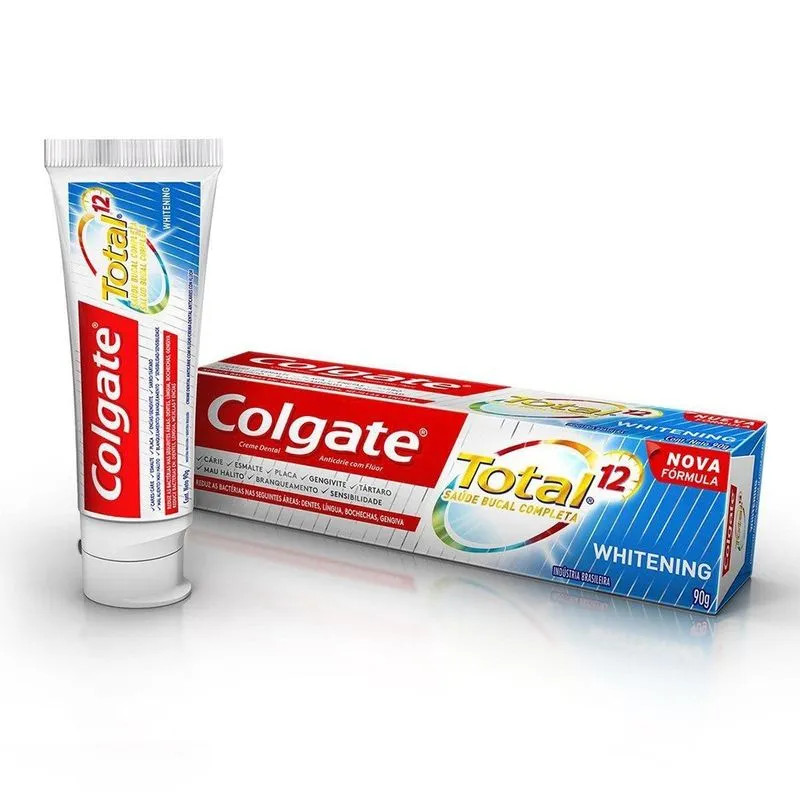 CREME DENTAL COLGATE TOTAL  WHITENING 90G