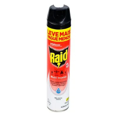 Raid Aerosol Multi Insetos 420ml