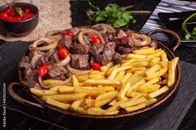 Carne de Sol c/fritas