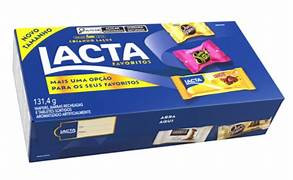BOMBOM CHOC LACTA 131,4GR FAVORITOS