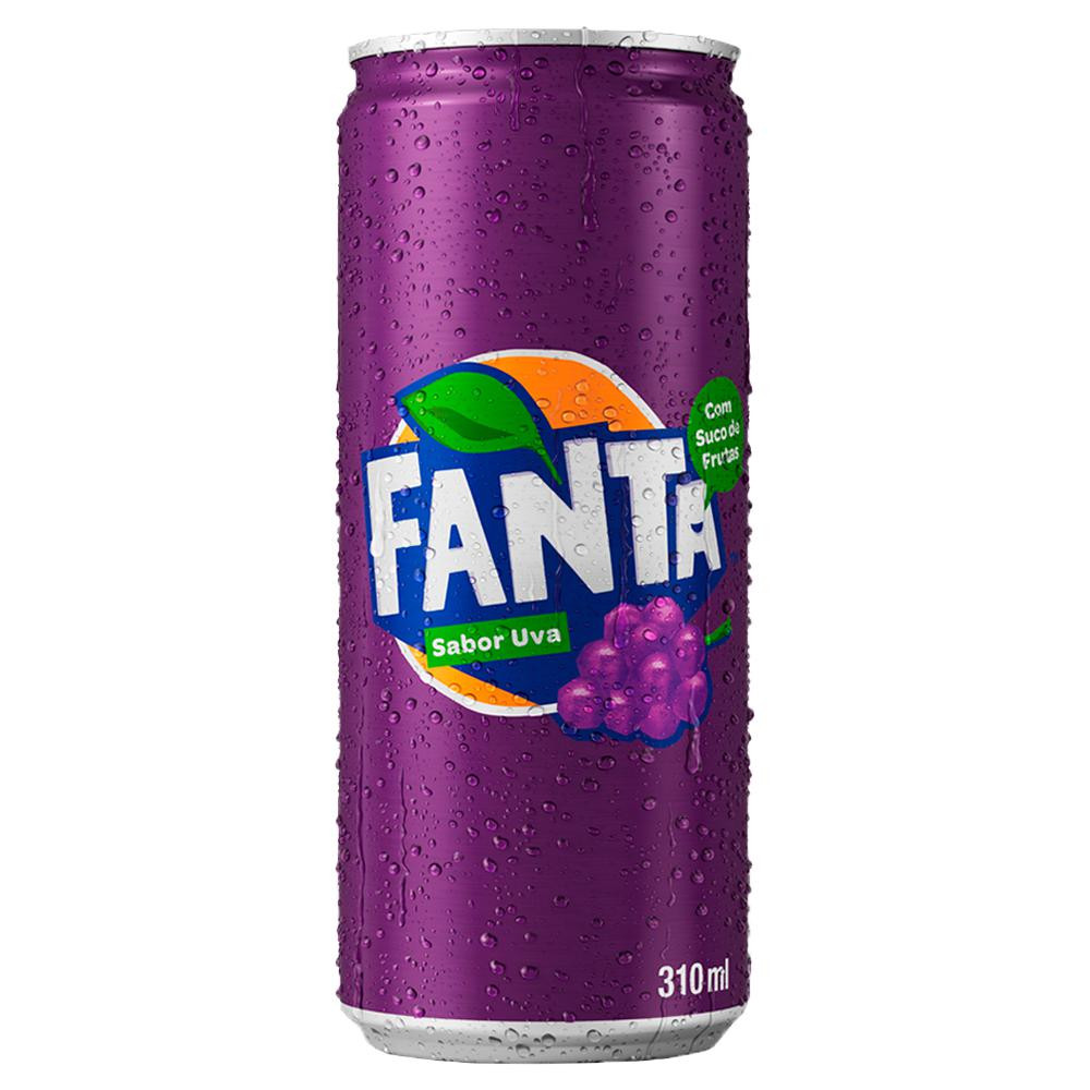REFRIGERANTE FANTA UVA SLEEK LT310ML