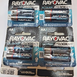 PILHA ALCALINA AA2 RAYOVAC 2 UNIDADES