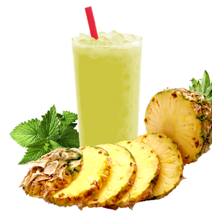 SUCO DE ABACAXI COM HORTELA