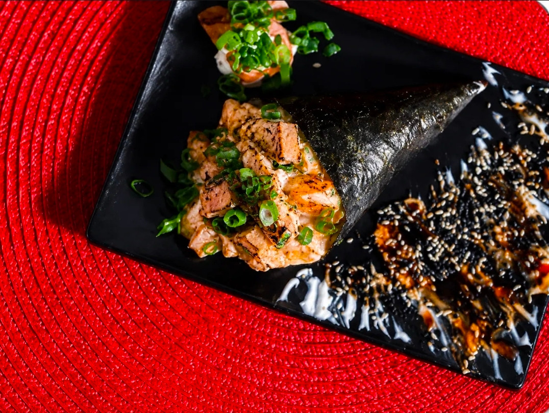 Temaki Salmao Grelhado
