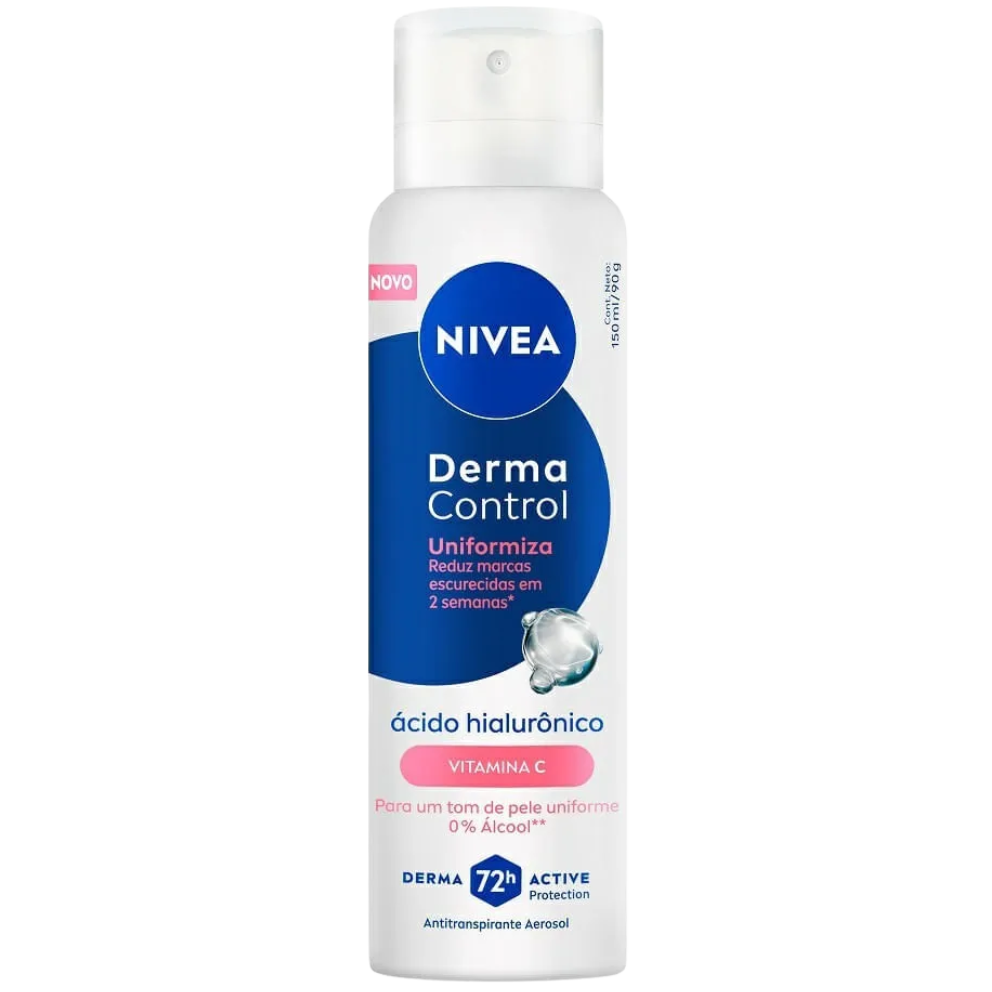 DESOD AEROSOL NIVEA FEM DERMA CONTROL UNIFORMIZA 150ML