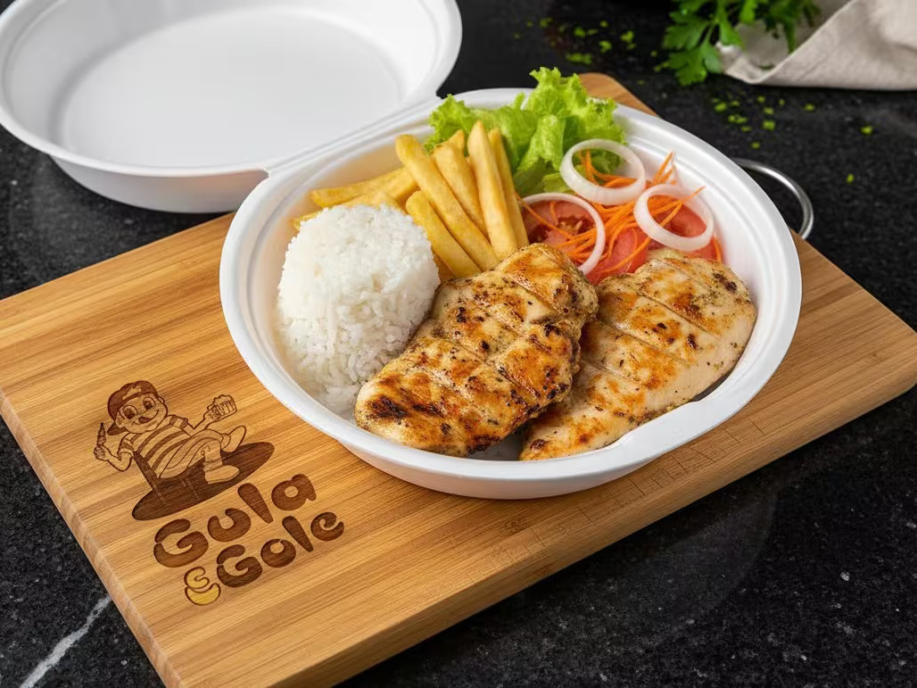 Marmitex Grande de Bife de frango