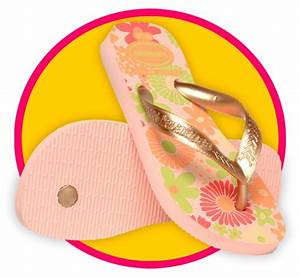 CHINELO HAV KIDS FLORES ROSA BALLET 