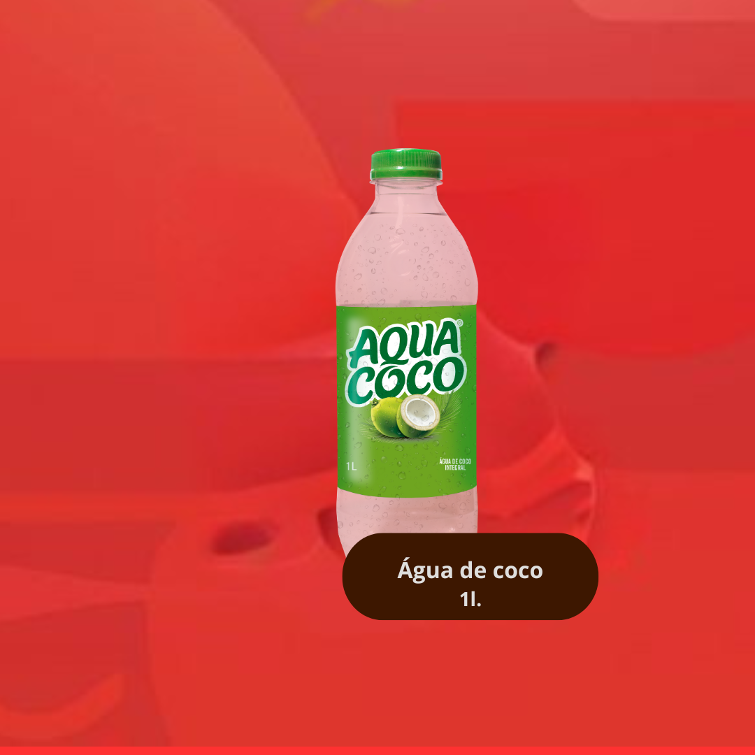 Água de coco integral - 1 litro
