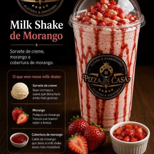 Milk Shake de Morango