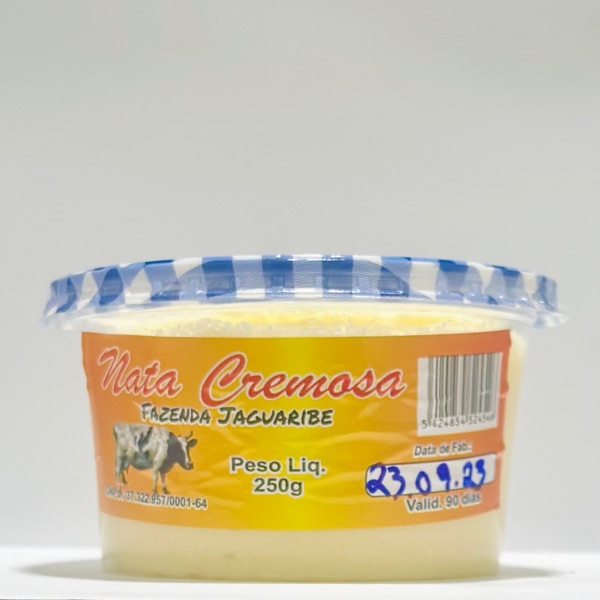 CREME DE NATA POTE 250G JAGUARIBE CB