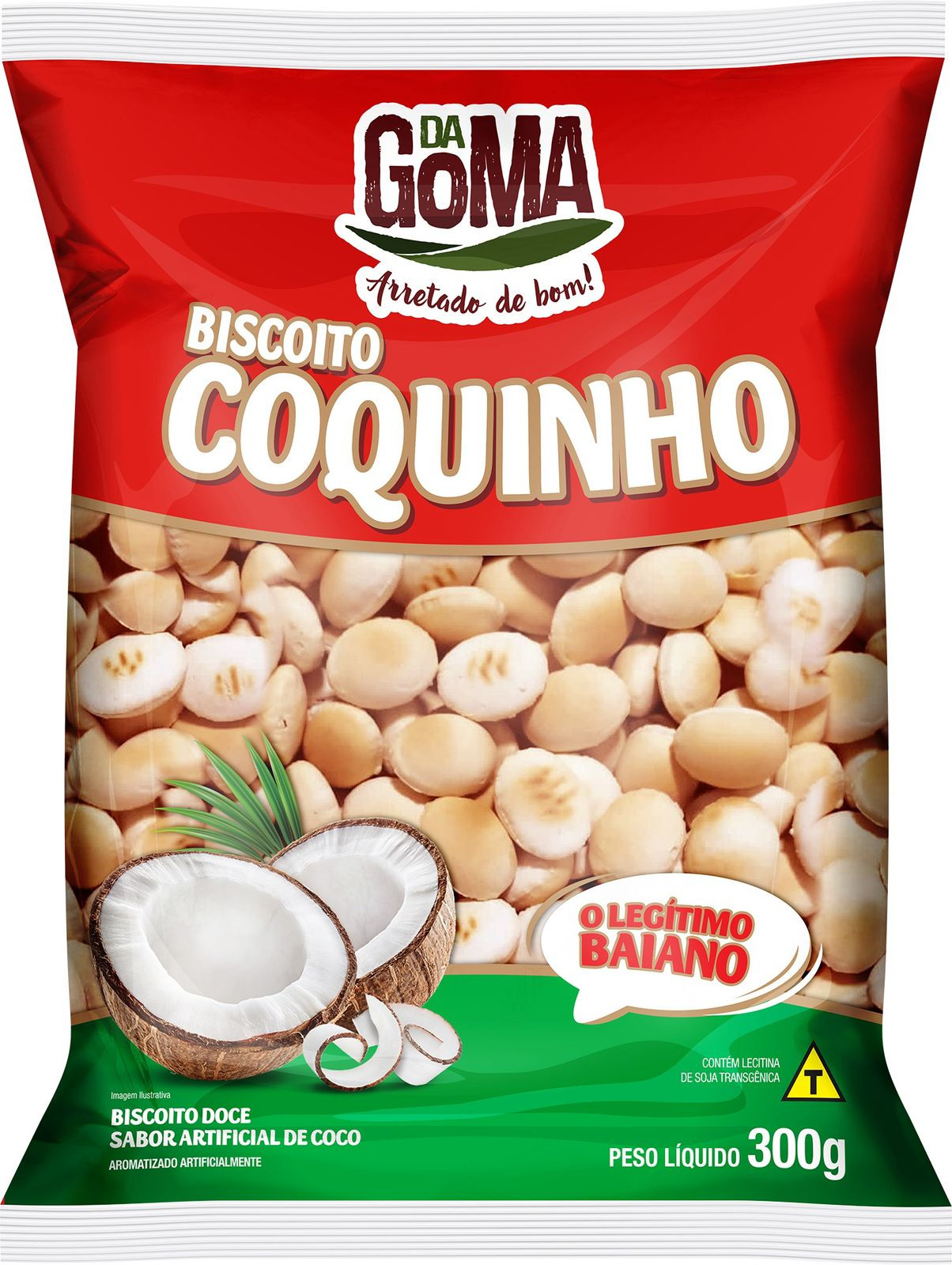 BISC COQUINHO DA GOMA 300G