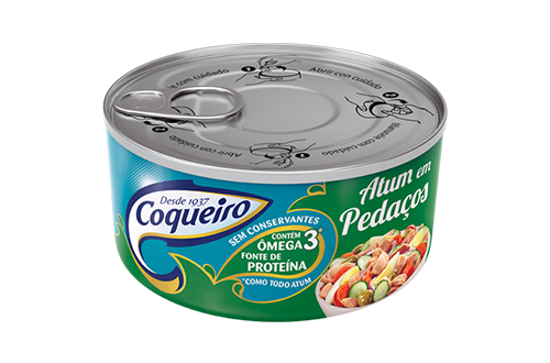 ATUM COQUEIRO PEDAÇOS OLEO LT170G