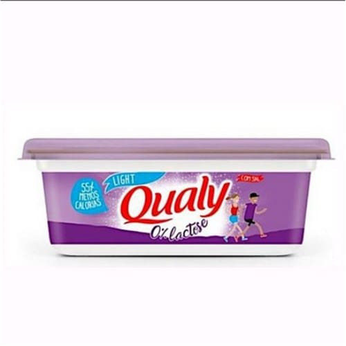 Margarina Qualy Zero Lactose com Sal Light Embalagem 250g