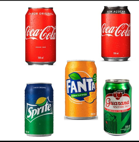 Refrigerante lata 350ml