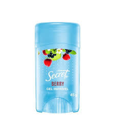 DESOD BASTAO SECRET GEL INVISIBLE BERRY 45G