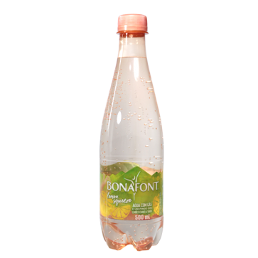 AGUA BONAFONT LEMON 500ML C/GAS