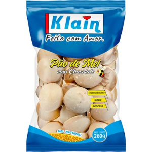 PAO DE MEL KLAIN CHOCOLATE BRANCO 250 GR