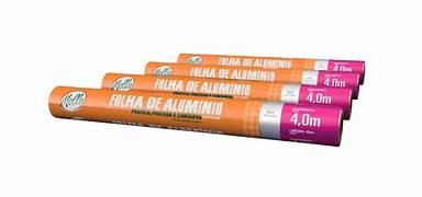 PAPEL ALUMINIO 45CM X 4M MELLO