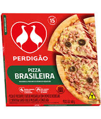 PIZZA BRASILEIRA CONGELADA 460G PERDIGAO