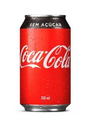 REFRIGERANTE COCA COLA ZERO 350ML