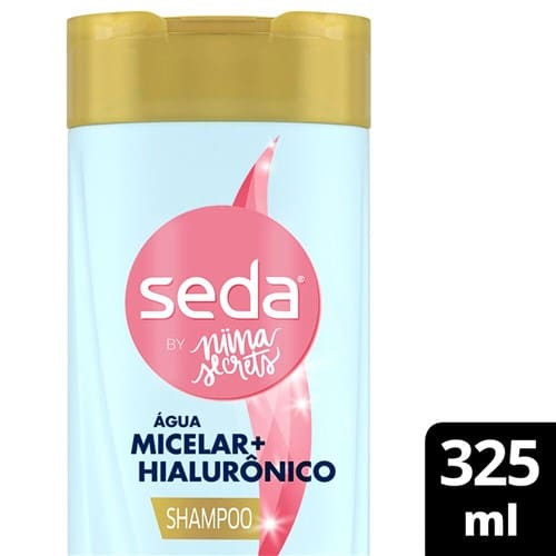 Shampoo By Niina Secrets Água Micelar + Hialurônico Seda 325ml